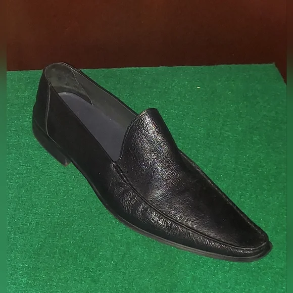 SULERN | Shoes | Sulern Hd45 Mens Black Leather Slipon  display picture 2